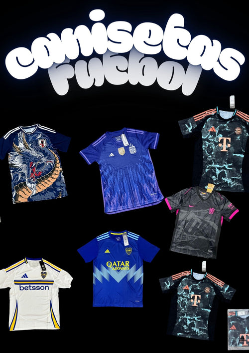 CAMISETAS DE FUTBOL